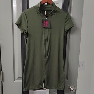 BUZZ Olive Green Jumpsuit